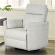 Pemberly Row Beauty Quartz Power Swivel Glider Recliner Two Pack