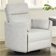 Pemberly Row Beauty Quartz Power Swivel Glider Recliner Two Pack