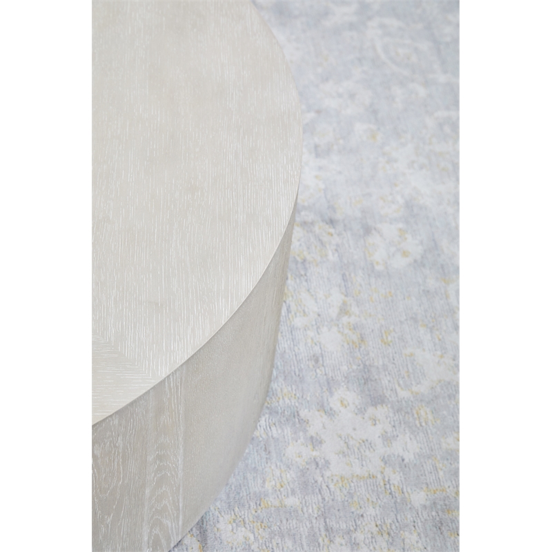 Pemberly Row Modern / Contemporary Wood Large Coffee Table in Gray