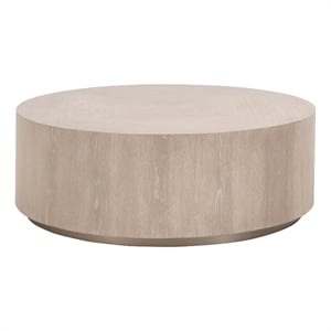 Pemberly Row Modern / Contemporary Wood Large Coffee Table in Gray