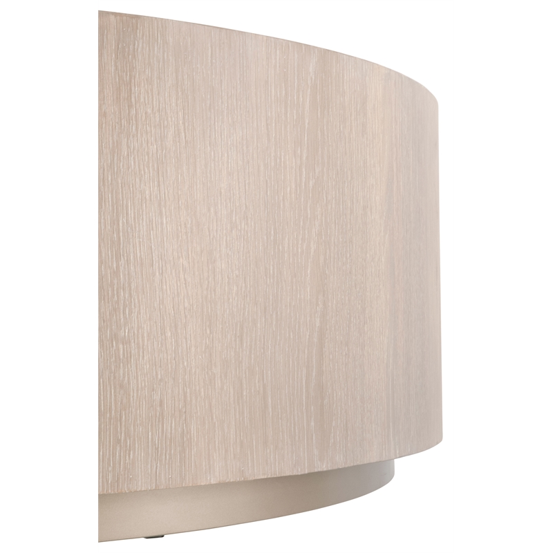 Pemberly Row Modern / Contemporary Wood Large Coffee Table in Gray