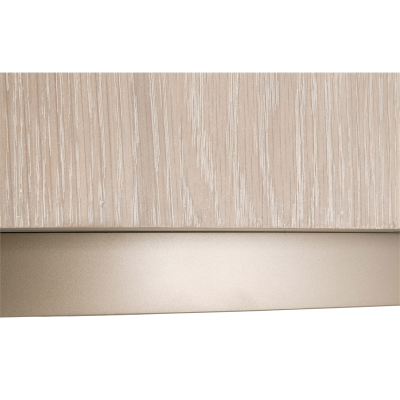 Pemberly Row Modern / Contemporary Wood Large Coffee Table in Gray