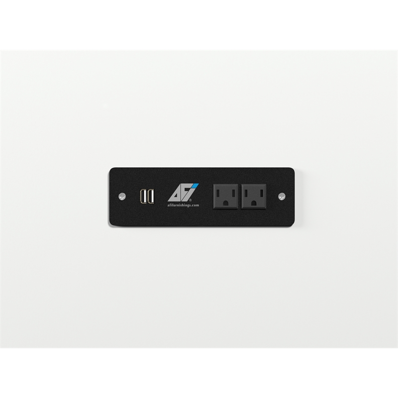 Pemberly Row Twin XL Solid Wood Modern Murphy Bed Chest with Mattress in White