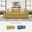 Pemberly Row Modern / Contemporary Yellow Queen Sofa Sleeper