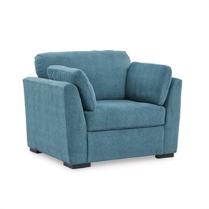 Pemberly Row 39&quotH x 48&quotW x 41&quotD Contemporary Blue Oversized Chair