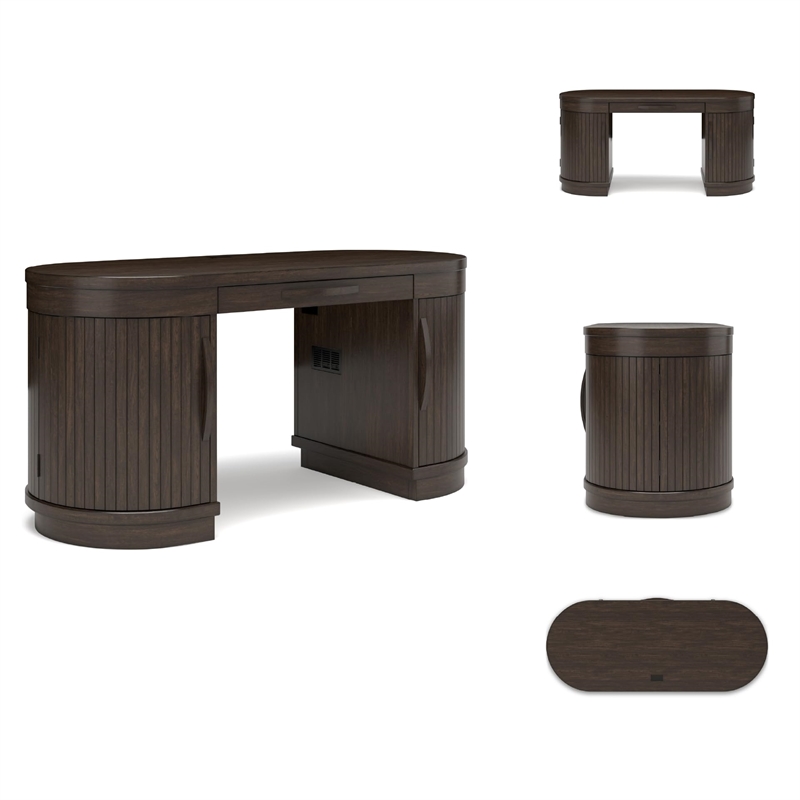 Pemberly Row Modern / Contemporary Warm Brown 63