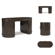 Pemberly Row Modern / Contemporary Warm Brown 63