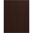 Pemberly Row 60W Desk Shell with 48W Return in Mocha Cherry - Engineered Wood