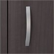 Pemberly Row 2 Door Kit for Bookcase in Storm Gray - Engineered Wood