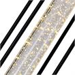 Pemberly Row 1 Light Farmhouse Metal LED Outdoor Pendant in Black
