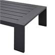 Pemberly Row 4-Piece Fabric/Powder-Coated Aluminum Outdoor Set in Gray