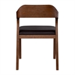 Pemberly Row Dining Side Chairs - Set of 2 in Chestnut Wire-Brush