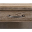 Pemberly Row Credenza Wood Office Desk Writing Table in Light Brown