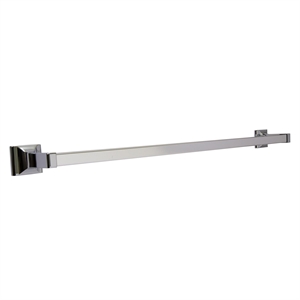 Pemberly Row 30-Inch Metal Towel Bar in Polished Chrome/Silver