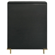 Pemberly Row 5-drawer Wood Rectangular Bedroom Chest in Black