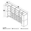Pemberly Row 161W Walk-In Closet Organizer System in White - Engineered Wood