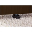 Pemberly Row L-Shaped Engineered Wood Bowfront Desk Set in Mocha Cherry