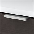 Pemberly Row 2 Drawer File Cabinet in White and Storm Gray - Engineered Wood