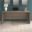 Pemberly Row 72W x 24D Credenza Desk in Modern Hickory - Engineered Wood