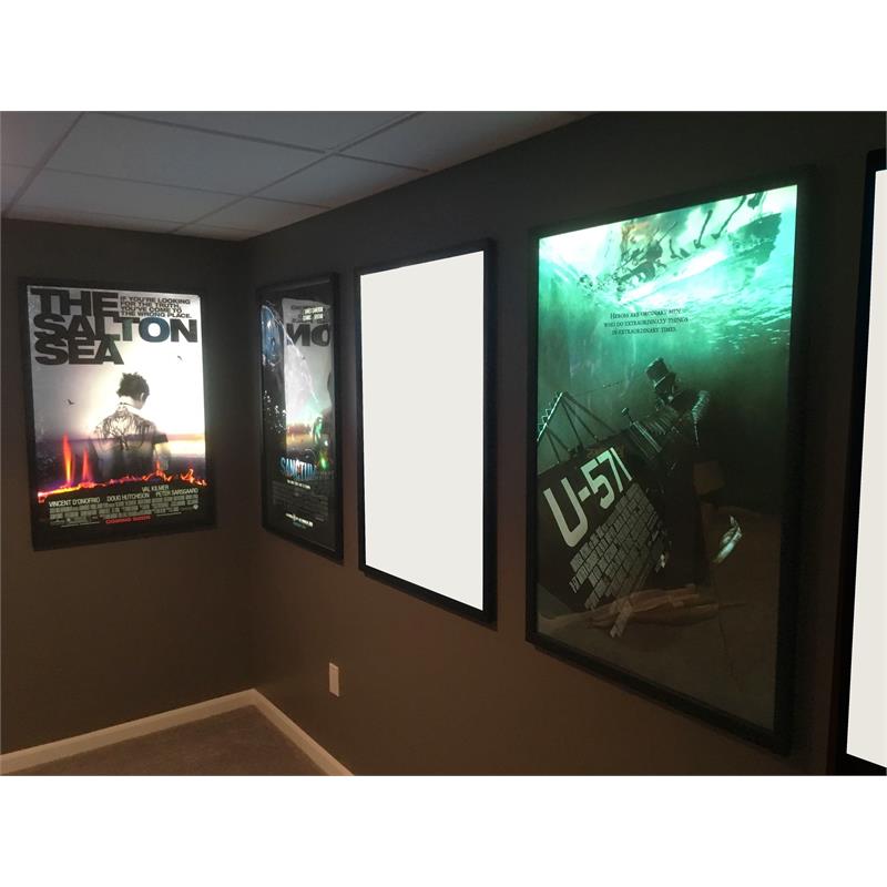 Pemberly Row 6300LM LED Commercial Flat Panel Ceiling Light - White (4pcs)