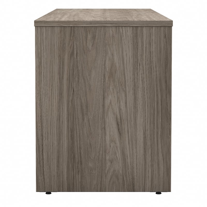 Pemberly Row 72W x 24D Credenza Desk in Modern Hickory - Engineered Wood