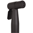 Pemberly Row Modern Stainless Steel Bidet Sprayer in Matte Black