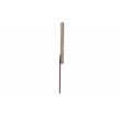 Pemberly Row Coastal Rattan/Wood Queen Headboard in Gray Finish