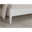 Pemberly Row Modern King Wood Low Profile Platform Bed in White