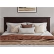 Pemberly Row Madison King Wood Platform Bed  and Drawers in Espresso