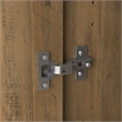 Pemberly Row Tall Storage Cabinet with Doors in Reclaimed Pine - Engineered Wood