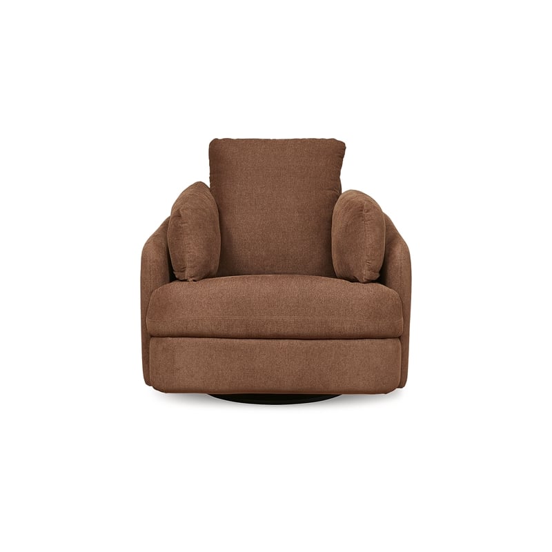 Pemberly Row Modern / Contemporary Spice Swivel Glider Recliner