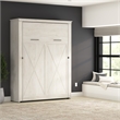 Pemberly Row 69W Queen Murphy Bed - Engineered Wood in White