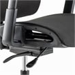 Pemberly Row High Back Ergonomic Office Chair with Lumbar Support - Black Fabric