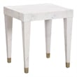 Pemberly Row Set of 2 Contemporary Engineered Wood End Tables in White