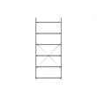 Pemberly Row Set of 2 Wood and Steel AdjusTables Bookcases in Brown