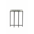 Pemberly Row Set of 2 White Genuine Marble Top 24-