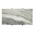 Pemberly Row Set of 2 White Genuine Marble Top 24-