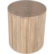 Pemberly Row Set of 2 Contemporary Wood End Tables in Natural