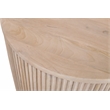 Pemberly Row Set of 2 Contemporary Wood End Tables in Natural