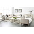 Pemberly Row Set of 2 Contemporary Spruce Wood End Tables in White Wash