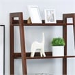 Pemberly Row Set of 2 Transitional Wood 1-Drawer Bookcases in Cherry