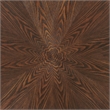 Pemberly Row Set of 2 Contemporary Round End Tables in Walnut