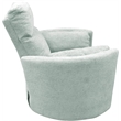 Pemberly Row Set of 2 Polyester Power Swivel Glider Recliner in Windstream Green