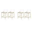 Pemberly Row Set of 4 Contemporary 24
