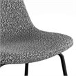 Pemberly Row Counter Stools in Grey Boucle (Set of 2) in Gray