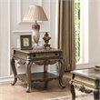Pemberly Row Set of 2 1-Drawer End Tables with Bottom Shelf in Vintage Oak