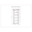 Pemberly Row Set of 2 Solid Wood 72