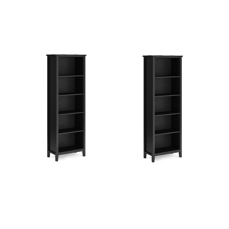 Pemberly Row Set of 2 Solid Wood 72