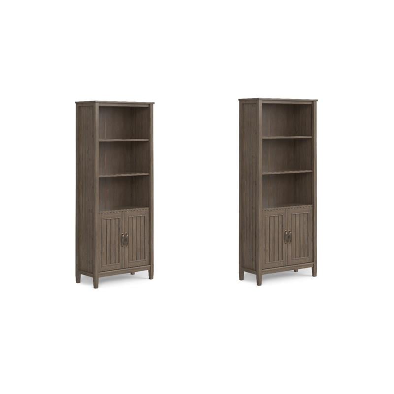 Pemberly Row Set of 2 Solid Wood 72