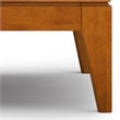 Pemberly Row Set of 2 2-Drawer Solid Hardwood End Tables in Brown